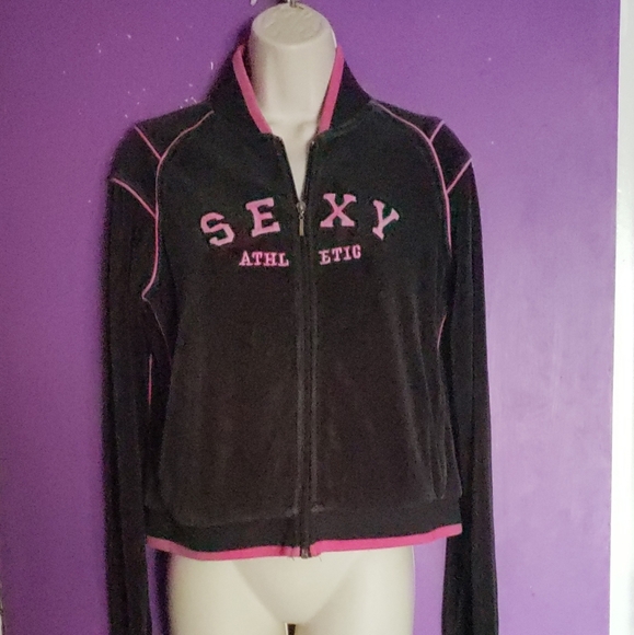 VELOUR WORKOUT JACKET - Picture 4 of 5